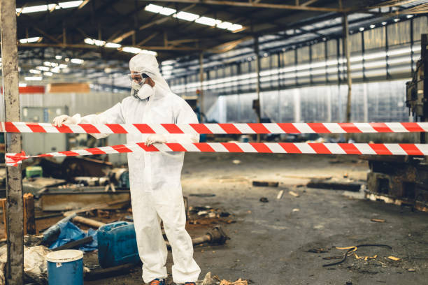 Professional Crime Scene Cleanup technician working in Island Heights, NJ